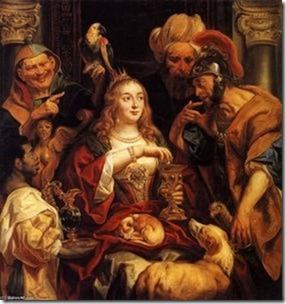 Jacob Jordaens - O Banquete de Cleópatra