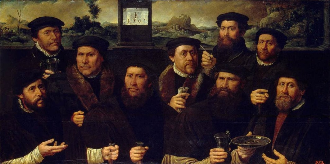 Jacobsz, Dirck - Group Portrait of the Amsterdam ShootingCorporation - 1561 - The Hermitage, St. Petersburg