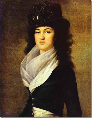 Voille, Jean Louis - Portrait of Princess Anna P. Gagarina, ne Lopukhina - c.1792-93 - The Hermitage, St. Petersburg